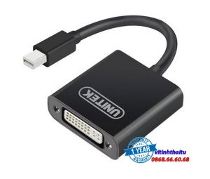 Cáp Mini Displayport -> DVI Unitek (Y - 6326BK)