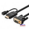 cap-chuyen-hdmi-sang-vga-dai-3m-ugreen-30451 - ảnh nhỏ  1