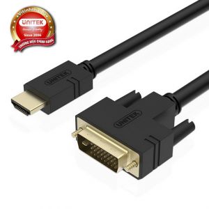 Cáp HDMI to DVI 24+1 - 10m Unitek Y-C222E