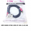 cap-hdmi-2-0-dai-15m-chinh-hang-z-tek-zy-281-ho-tro-3d-full-hd-4k2k-cao-cap - ảnh nhỏ 2