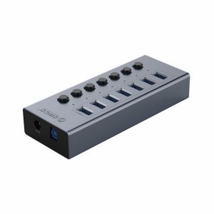 Bộ chia USB HUB 7 cổng USB 3.0 với các công tắc riêng lẻ Orico BT2U3-7AB-GY