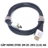 cap-hdmi-2-0-dai-2m-chinh-hang-z-tek-zc-293-ho-tro-3d-full-hd-4k2k - ảnh nhỏ  1