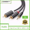 cap-audio-1-ra-2-rca-jack-3-5mm-ra-2-dau-hoa-sen-5m-ugreen-10513-chinh-hang - ảnh nhỏ 4