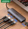 cap-chuyen-usb-type-c-to-hdmi-kem-hub-usb-3-0-2-cong-doc-the-tf/sd-cao-cap-ugreen-70411 - ảnh nhỏ  1