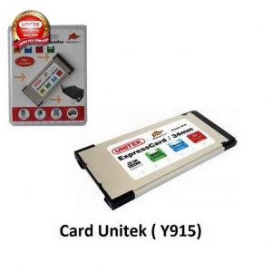 ĐỌC THẺ NHỚ EXPRESS CARD 34MM UNITEK Y915 Y-915