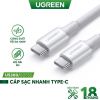 cap-sac-usb-type-c-100w-5a-male/male-dai-2m-ugreen-60552-cao-cap - ảnh nhỏ 4