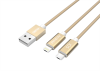 cap-usb-2-0-lightning-micro-usb-unitek-1-5m-y-c-4023gd-318hp - ảnh nhỏ  1