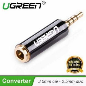 ĐẦU CHUYỂN AUDIO 2.5MM SANG 3.5MM UGREEN 20501