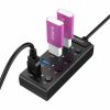 bo-chia-usb-hub-4-cong-usb-3-0-co-cong-tac-orico-w9ph4-u3-bk - ảnh nhỏ 3