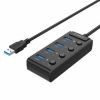 bo-chia-usb-hub-4-cong-usb-3-0-co-cong-tac-orico-w9ph4-u3-bk - ảnh nhỏ 4