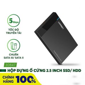 Hộp đựng ổ cứng 2,5 inch USB 3.0 chính hãng Ugreen 30847