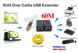 Bộ chuyển đổi USB sang RJ45 Dtech ( DT-5015)