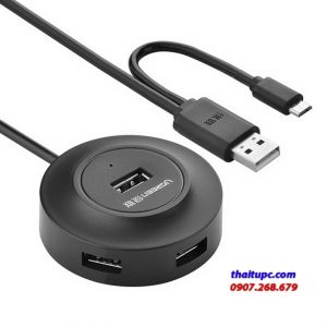 Bộ chia HUB USB 2.0 OTG Ugreen (20278)