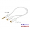 cap-chia-3-5mm-ra-1-dau-audio-va-1-dau-microphone-ugreen-10789 - ảnh nhỏ 2