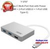 hub-usb-3-0-2-portshdmi-chinh-hang-unitek-y-3707type-c - ảnh nhỏ  1