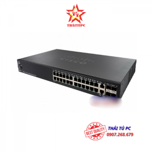 24-Port 10/100 Stackable Managed Switch CISCO SF550X-24-K9