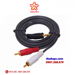 Cáp loa 1->2 Dtech (1,5m) DT6211