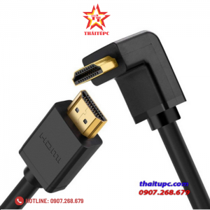Cable HDMI đầu cong 2M Ugreen 10121