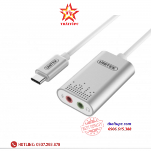 Cáp chuyển Type C ra Audio UNITEK Y248