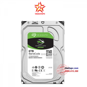 Ổ cứng HDD PC Seagate Barracuda 6TB 3.5" SATA