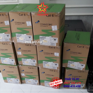 CÁP MẠNG AMP/COMMSCOPE 305m CAT6 UTP  P/N: 1427254-6 CHÍNH HÃNG