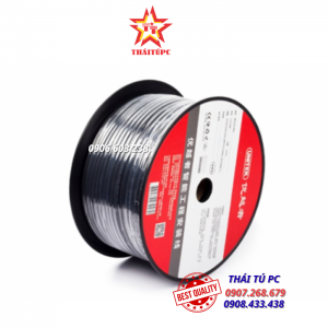 CÁP MICROPHONE 112AWG OD6.0MM 100M UNITEK (C9030BK)