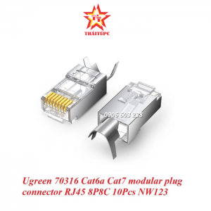 Đầu bấm mạng CAT6A / CAT7 Ugreen 70316 (10 cái)