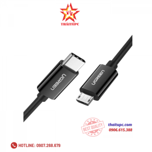 Cáp kết nối USB type C sang Micro USB cao cấp Ugreen 50444