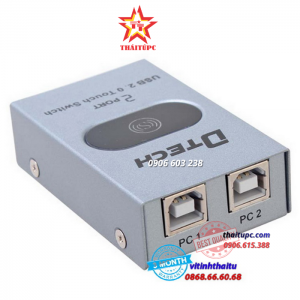 Hộp Chuyển Tín Hiệu Dtech DATA Usb 2-1 (Dt-8321)