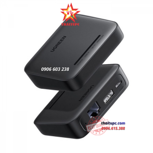 THIẾT BỊ PRINTER SERVER IN QUA MẠNG LAN HOẶC WIFI UGREEN 10941 CAO CẤP (TCP/IP RAW)