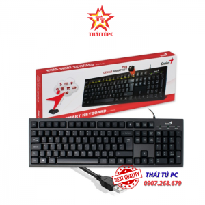 Bàn phím có dây Genius KB-100 USB
