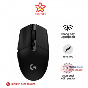 CHUỘT GAMING LOGITECH G304 WIRELESS (ĐEN)