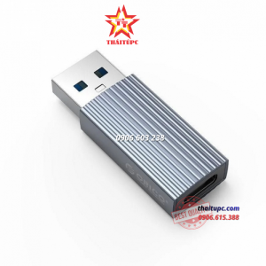 ORICO AH-AC10 BỘ CHUYỂN ĐỔI USB 3.1 SANG USB-C / TYPE-C 10GBPS ORICO AH-AC10 (XÁM)