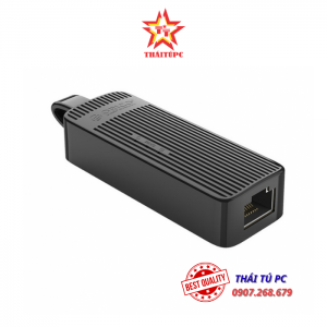 BỘ CHUYỂN USB 2.0 SANG CỔNG LAN ORICO UTK-U2-BK-BP