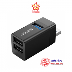 BỘ CHIA USB HUB 3 CỔNG USB 3.0 ORICO- MINI-U32L-BK-BP