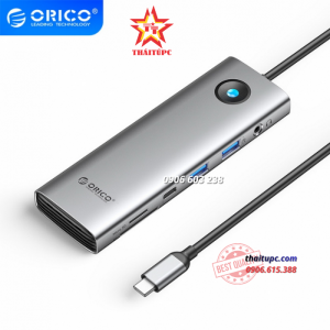 HUB USB TYPE-C ĐA NĂNG 9 TRONG 1 ORICO PW11-9P25R-GY