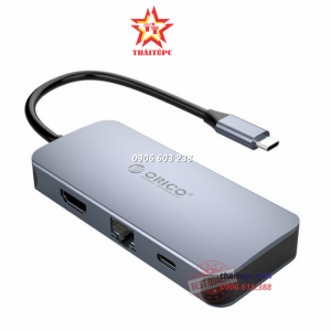 ĐẾ CẮM ĐA NĂNG 6 TRONG 1 CỔNG TYPE C MC-U602P-GY