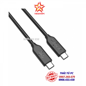 CÁP DATA USB 4.0 DÀI 0.8M ORICO U4C08-BK (ĐEN)