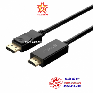 CÁP DISPLAYPORT SANG HDMI 2M ORICO XD-DTH4-20-BK (ĐEN)