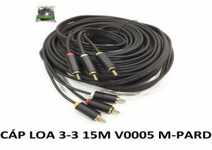 Cáp loa 3->3 20m M-PARD V-0006