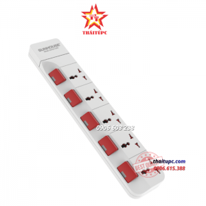 Ổ cắm điện Sunhouse SHE-OCI-5RD