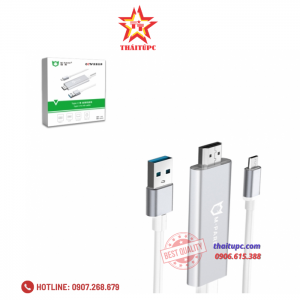 Cáp Type-C->HDMI+USB 1.8m MH081 M-PARD