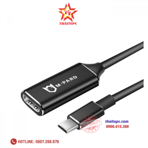 Cáp Type-C->HDMI L 4K MH347 M-PARD