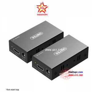 Hộp nối dài HDMI 60m->Lan+2USB M-PARD MD131