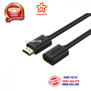 CÁP HDMI NỐI DÀI 4K - 3M EXTENSION UNITEK (Y-C 166K)