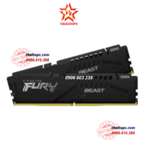 RAM Kingston - 16Gb / 5200 CL40 - FURY Beast Black