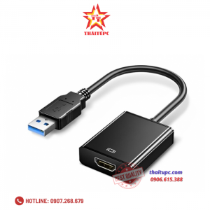Cáp USB 3.0->HDMI 0.2m DT-2905 DTECH