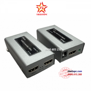 Hộp nối dài HDMI 60m->Lan DT-7053 MS DTECH