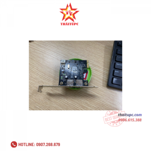 Card PCI-E to USB 3.0 2 cổng chính hãng Dtech PC 0149