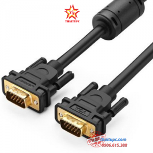 ugreen 11640 8M màu Đen Cáp tín hiệu 2 đầu VGA VG101